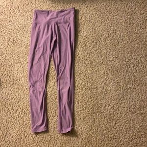 Light purple leggings